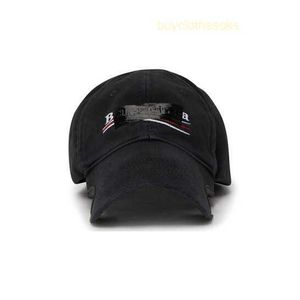 Chapeaux de créateurs Hip Hop Hop Luxury Baseball Cap Mens Black Coton Coverging Imprimé Duck Tongue Chatte