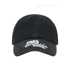 Chapeaux de créateurs Hip Hop Hop Baseball Cap de baseball Fashion Speckle Imprimé Black Duck Tongue de langue