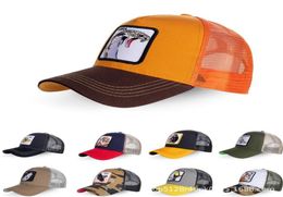 Chapeaux de designer Nouveaux casquettes de baseball en coton à capuche animal de haute qualité Men039s et femmes039 Hip Hop Mesh Trucker CAP1623725
