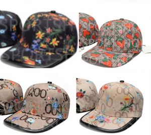 Designer hoeden Tiger Snake Floral Cat voor mannen en vrouwen merk honkbal petten sport mesh trucker cap