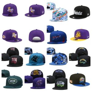 Chapeaux de créateurs Vente en gros Toutes les équipes Logo Snapbacks chapeaux unisexe coton broderie football baskball fermé maille flex bonnets pêcheur chapeau hip hop sport casquette snapback