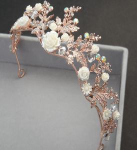 Designer hoofdtooi hoofddeksels kristal diamant bruid bruiloft haar cap dans kroon auto show prestaties Hoofdband bn164427758