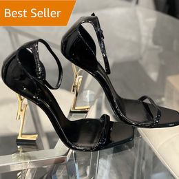 Luxury Women Sandalias de tacón alto zapatos de vestir de tacones de tacones de tacones de tacones de diseño