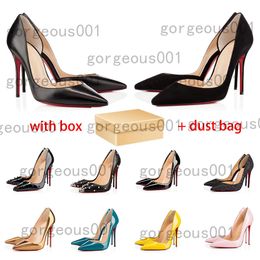 Zapatos de vestir de tacón de diseño de mujer zapatos de diseño de tacón alto de lujo 6cm 8cm 10 cm 12 cm zapato redondo de punta puntiaguda