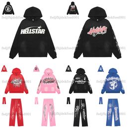 Designer Hellstar Hoodie Hoodies Hoodies HellStars Honed Sweetshirt Womens T-shirt American Casual Pantes Coloss Hoody Hoodys Us Size S-xl