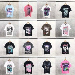 Designer Hellstar Shirt T-shirts pour hommes T-shirt à manches courtes Hommes Femmes Haute Qualité Streetwear Hip Hop Mode T-shirt Hell Star Hellstar Short