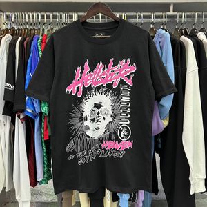 Designer Hellstar Shirt T-shirts pour hommes T-shirt à manches courtes Hommes Femmes Haute Qualité Streetwear Hip Hop Mode T-shirt Hell Star Hellstar Short 31