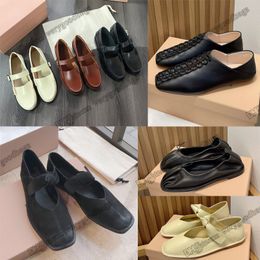 Ontwerper hereu pesca fishman sandalen Spaanse Mary vrouwen soller loafer lederen loafers met platte bodem enkele schoenen Spanje Mode Flats Ballet Oma