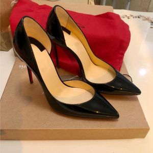 Designer hoge hakken kleding schoenen dames 6cm 8cm 10cm 12cm 14cm luxe platform peep-tenen sandalen sexy puntige neus rode zool sneaker