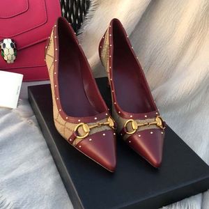 Chaussures pour femmes à talons hauts de créateur, sandales d'été à la mode avec sangles de 7 cm en cuir véritable adaptées aux rendez-vous de travail, etc. 34-40