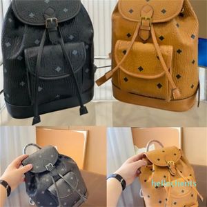 Diseñador Mochila de alta calidad Bolsos Hombres Mujeres Bolsos de hombro de cuero Diseñadores vintage Mochila Mochila Moda Mujer Bolso bandolera