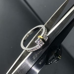 Designer Bijoux de haute qualité marque T Full Diamond Color Séparation Bracelet Boucles d'oreilles Saint-Valentin de fiançailles de la Saint-Valentin