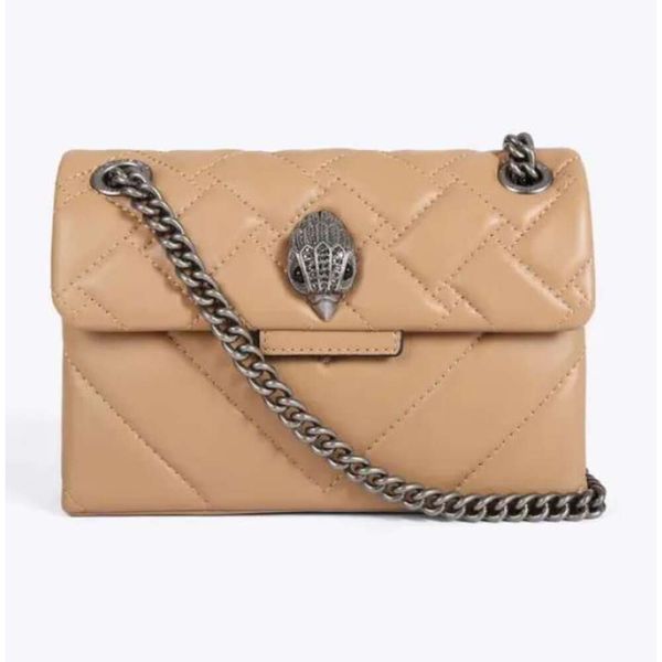 Bolso con cabeza de águila Kurtly Geigerly de diseñador de alta calidad, bolso cruzado con cadena de Metal Kensingston, bolso de hombro para mujer