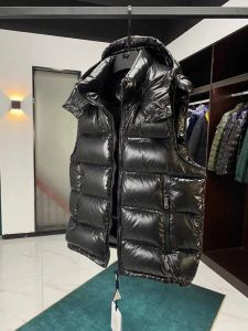 Tendance d'hiver courte de haute qualité pour hommes pour femmes couples 90% duvet de canard épaissi brillant manteau veste vêtements confortables à la mode