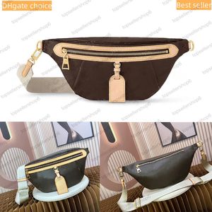 Designer de haute qualité MINI Hommes Femmes Toile BUMBAG Taille Sac Bandoulière Bandoulière Femme Mode Luxe Fanny Pack Hobo Satchel Soirée Casual Sac M46784