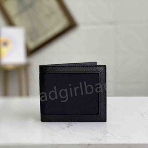 Concepteur portefeuille de portefeuille de haute qualité portefeuille portefeuille porte-carte portefeuille portefeuille en cuir authentique portefeuille courte volet décontracté avec casse