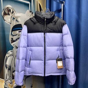 Designer High Street Fashion Northern Winter Outdoor Down Jacket Pure Cotton Lettre brodée Hommes et femmes portent des vêtements chauds 91df