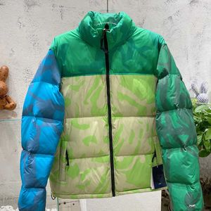 Designer High Street Fashion Northern Winter Outdoor Down Jacket Lettre de coton pur brodé hommes et femmes portent des vêtements chauds S1TP