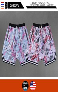 Designer High Street Tide Brand Fifth Shorts en vrac Pantalon de plage européen et américain Hip-Hop Beach Shorts7555563