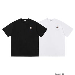 Designer High Version 2024 "L'année du Loong Limited" Lo Yiwei Panda Back broderie T-shirt à manches courtes 2DH0