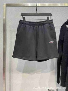 Designer hoge versie b Cola geborduurde shorts genaaid, geweven en geverfde stof ins Parijs elastische broek paar shorts KJJ9