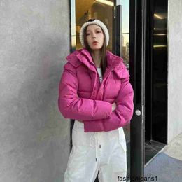 Designer Version haute Lu famille hiver doudoune courte 90 duvet de canard blanc, petite fille épicée avec manteau amovible, tendance femmeEHP8