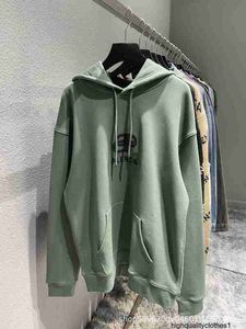 Designer High Version Tide Brand B Family Lock Loop Hoodie ins Fashion Avant-Garde Exquise Printing Walle de couple en liberté Vwvy