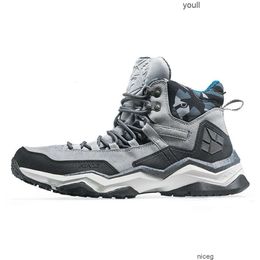 Chaussures de randonnée de créateur Raxs imperméables, gris clair, antidérapantes, respirantes, bottes hautes du désert pour femmes