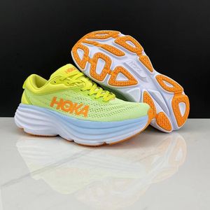 Designer Hoka Bondi 8 Clifton 9 Challenger 7 Chaussures de course Hommes Femmes Baskets basses en maille Triple White Cloud x Baskets de plein air Baskets de course Marche Jogging