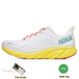 Designer Hokah Shoe One Clifton 8 Shoe Athletic Shoe Running Hokka Shoes Bonddi 8 Carbon X 2 Absorbant Road Road Mens Womens Top Designer Women Size 36-45 816