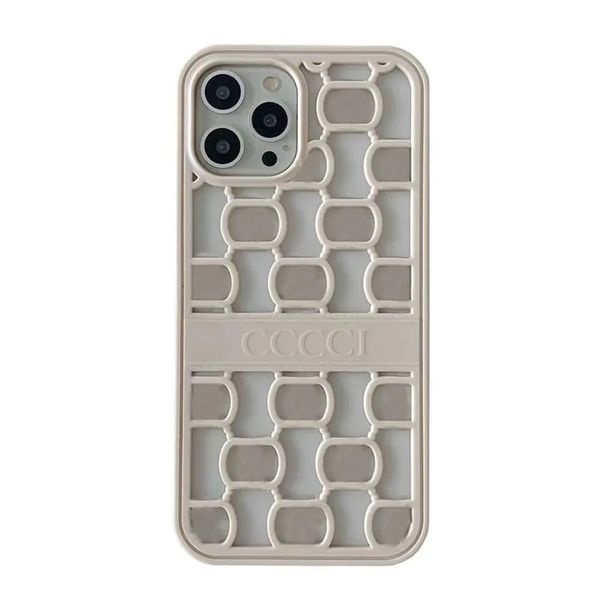 Designer Hollow IPhone Case Couvre Mode Phonecases pour iPhone 14 Promax 13 12 11 Pro Max Plus Luxe Refroidissement Téléphone Cas Shell D238297C3