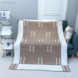 Designer Home Textiel Kussensloop Match Deken Huisdecoratie Brief Kasjmier Deken met Kussenslopen Gehaakte Zachte Wol voor So332r