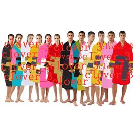 designer homewear robes coton 100% peignoir hommes femmes marque vêtements de nuit kimono chaud robe de bain vêtements de maison peignoirs unisexes klw1739277R