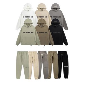 Hommes Femmes Designer Lettre à capuche Logo Survêtements Sweats à capuche et pantalons Casual Street Loisirs Mode Streetwear Multicolore Pull Sweatshirts Lâche Style CP