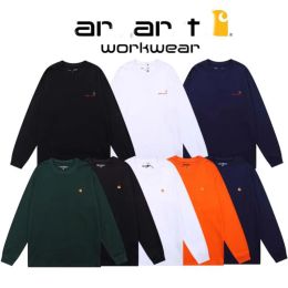 Designer Sweat à capuche Arhart manches longues col rond T-shirt lettre Gold Label pull en vrac hommes et femmes couleur unie marque pull haut vêtements