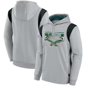 Designer Hoodie Merk Sideline Hoodie Philadelphia''eagles''men Club Alternatieve Pullover Groene Kleding Slimme materialen voor liefhebbers van modieuze stijlen Trui