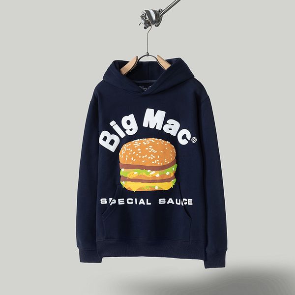 Designer Sweat à capuche CPFM Nouveau 2023 Sweats à capuche pour hommes Puff Imprimer Cactus Plante Marché aux puces Big Mcdonalds Sauce spéciale Hamburger Sweat à capuche Hommes Femmes 1 389