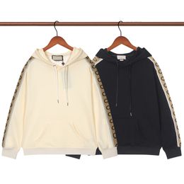 Diseñador con capucha chaqueta suéter suéteres letra impresión camiseta manga larga con capucha top mujeres high street suéter de calidad superior camisas de algodón 2g moda con capucha