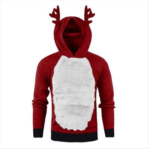 Designer hoodie luxe hoodie Heren truien Lelijke kersttrui Voor cadeau Santa Elf Grappige trui Dames Heren Jerseys Losse tops Herfst Winterkleding