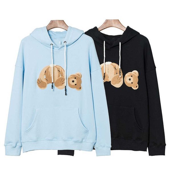 Designer Hoodie Homme Ange Teddy Bear Femme Sweat À Manches Longues Pull Décontracté Survêtement Noir Femmes