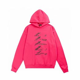 Designer Sweat à capuche Homme Luxe Mode Street Wear Pull Lâche Sweat à capuche Couple Top Coton Veste Sweatshirts Lâche À Manches Longues Pull À Capuchon Hommes Femmes Tops