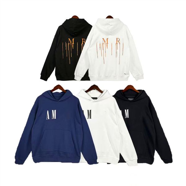 sweat à capuche design sweat à capuche pour homme sweat tissu éponge broderie cordon de serrage lâche athleisure hip hop revers épais poches kangourou sweats à capuche A3