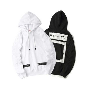 designer hoodie heren hoody sweatshirt y2k hoodies voor herenkleding Mode VS High Street Trui met capuchon Hip Hop aanbiedingen - witte heren hoodie