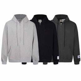 Sweat à capuche pour hommes Sweats à capuche pour hommes Automne et hiver Nouvelle lettre imprimée Manteau de mode Style à glissière Hommes et femmes Les mêmes sports de haute qualité