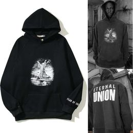 Sweat à capuche pour hommes Sweatshirts Fashion Streetwear Fogs High Street Co Br Ed Eternal Collection Pull à capuche Union God Wide Edition Loose Fashion Sweat à capuche pour hommes