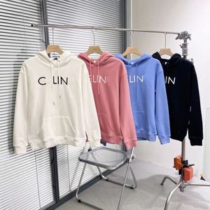 Ontwerper Hoodie Mens Classic Women Sweatshirts Gedrukt borduurwerk Casual losse hap-fleece trui trui kleding High Street katoentoppen Kleed Size S-3XL