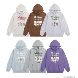 Designer Hoodie Heren Sweatshirts Mode Streetwear Compleet Drie St ards Waikei Drie Honden Trui met Capuchon Losse Oversize Mannelijke Vrouwelijke Liefhebbers Koreaanse Chinachic Br T