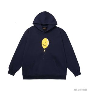 Sweat à capuche pour hommes Sweatshirts Mode Streetwear Version correcte Drew Justins Biebers avec le même visage souriant Ballon Imprimer Hommes Femmes Couples à capuche Trendy SW