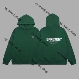 Designer Hoodie Representhoodie Hoodie Sweatshirts Letter Heren Tide Merk Wild High Street Casual Los Paar Grootte Represente Tshirt Represente Hoodie Stone 753