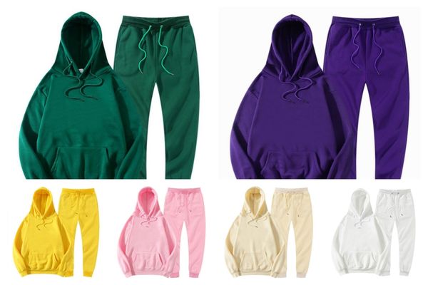 Diseñador sudadera con capucha chándal sudadera para mujer para hombre sudaderas con capucha ropa sudaderas con capucha jersey sin mangas O-cuello letra impresa abrigo verde streetwear ropa blanca